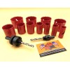 Drill Hog® Hole Saw Kit 7/8" to 2-1/2" Hole Cutter