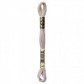 DMC  DMC Embroidery Floss Color Light Shell Gray #453