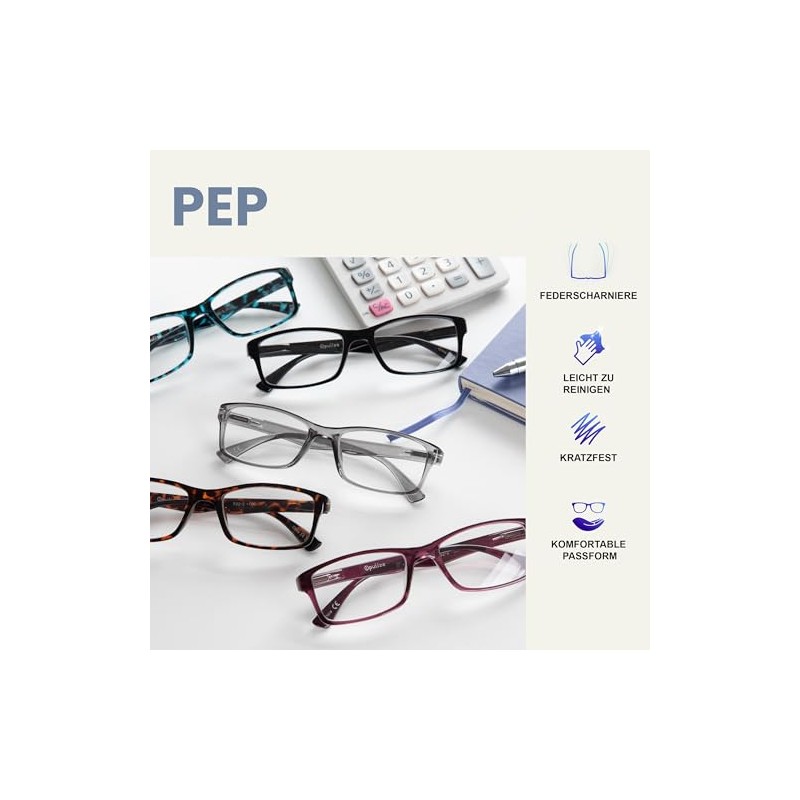 Die Lesebrille Unternehmen Schwarz Leser Designer Stil Herren Frauen UVR092BK