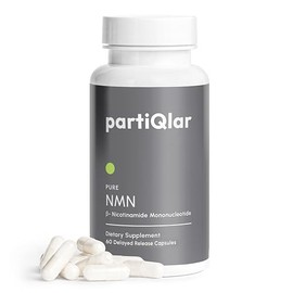 partiQlar Suplemento NMN 500mg - Mononucleótido de nicotinamida NMN y refuerzo para energía celular, longevidad y envejecimiento saludable - Suministr