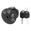 Ignition Switch 725174 Replacement for Mower with 2 Buttons -
