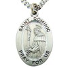 Westman Works St Dominic Solid Pewter One Inch Saint Medal