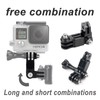 3-Way Adjustable Extension Pivot Arm Adapter Kit for GoPro Hero