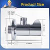 Angle Valve 2 Pack Shut Off Angle Stop Valve 1/2''