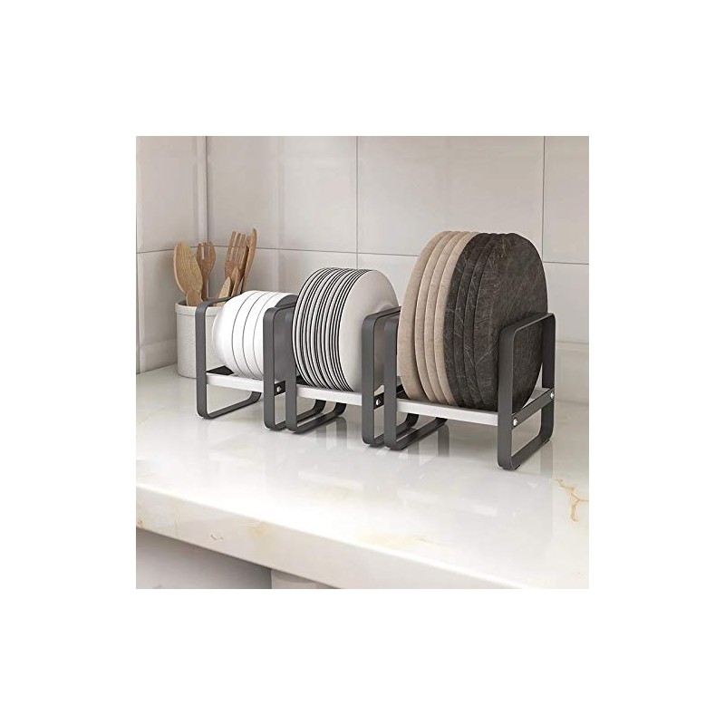 Kitchen Cabinet Storage Shelves Plates Dishes Chopping Board Storage Rack