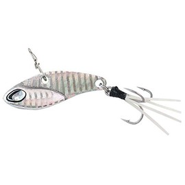 Jackal Nano Vibe Lure, 0.04 oz (1.0 g), HL Nano Silver