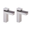 Euro Tische Shelf Holder Glass Shelf Support - Sturdy Shelf