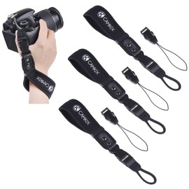 Muñequera de neopreno para cámara, 3 Pack - Wrist Strap, 1