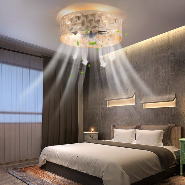 Features 4 E26 Bulbs lamp holders 40W Ceiling Fan With