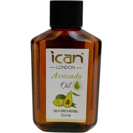 ICan London Hair and Skin Care Oil, Pure and Natural, 150 ml (50ml, Avocado Oil)