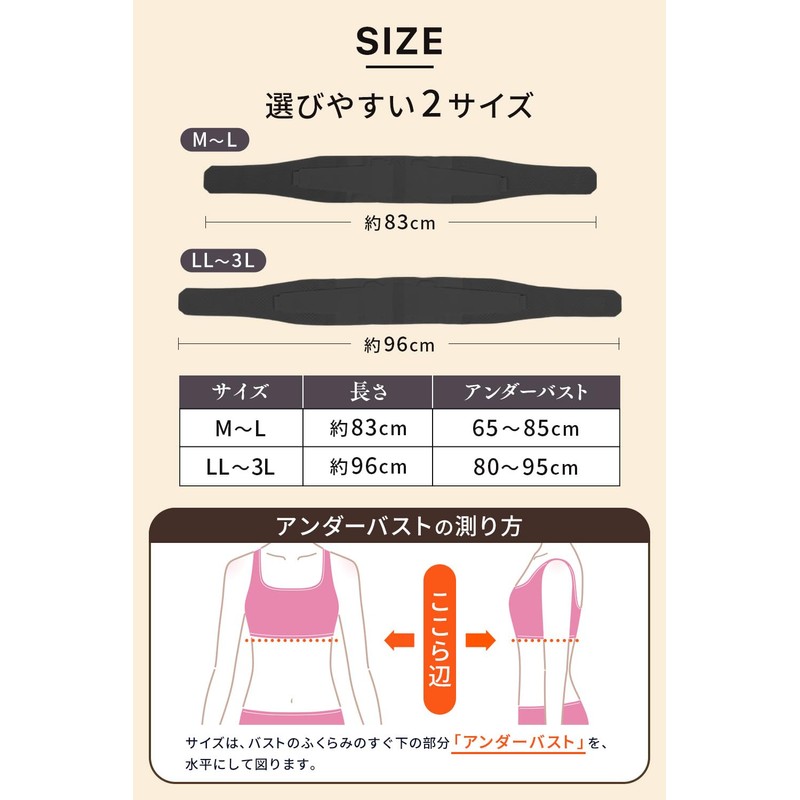 【鍼灸整体師監修】肋骨 くびれ 姿勢 サポーター 薄くて軽い apprecia あばら 調節ベルト 背骨ボーン STYLE