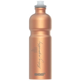 SIGG - Aluminium Bike Water Bottle - Move MyPlanet Copper - Climate Neutral Certified - Lightweight - BPA Free - Copper - 0.75 L