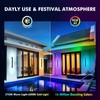 MEIKEE 42W Wall Washer Lights, RGBCW Smart APP Waterproof Outdoor