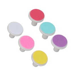 6 Piezas de Almohadillas para Limas de Uñas para Bebés, Almohadillas de Repuesto para Cortaúñas, Cabezales de Molienda para Limas de Uñas Eléctricas, Accesorios para Recién Nacidos, Niños Pequeños o a