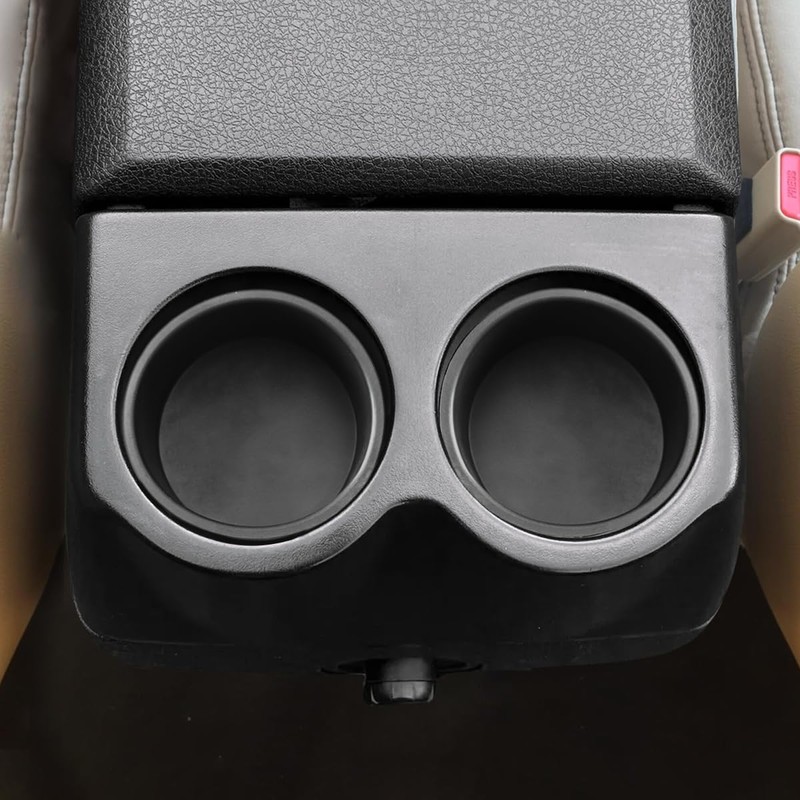 AOTEMILK Rear of Center Console Cup Holder for Ford F150
