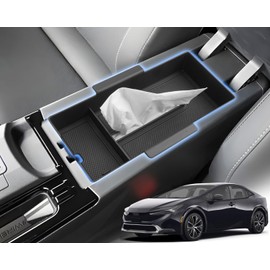 WEIPIN 60 Prius Exclusive Console Tray, Prius 60, Console Box, Inner Tray, Center Console, Accessory Box, ABS Material, Anti-Slip Design, Easy Installation, Prius 5th Generation, Accessories, Custom