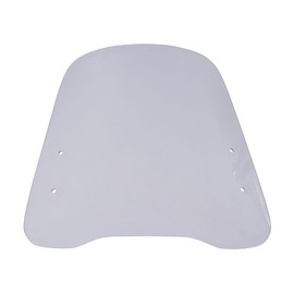 AlveyTech Universal Scooter Windshield - Universal Windshield for 50cc, 100cc, 150cc Scooters, 8 mm Bracket Mount (Large)
