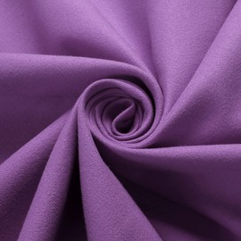 Rainberg Microfibre Towel Sports Towel, Travel Towel, Swimming Towel and Beach Towel, Fast Drying, Super Absorbent - Ultra Compact, Great for Camping, Gym, Beach and Swimming (Purple)