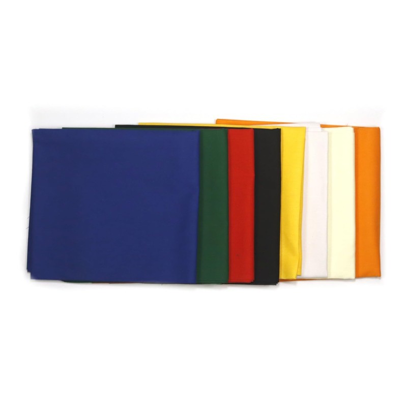 ASHIRWAD - Tela de popelina 100% algodón, varios colores, tela