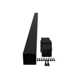VersaRail 2.5-in Post Extension, Matte Black