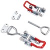 4 Pack Metal Toggle Latch,Box Closure Tension Lock Toggle Clamp