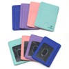 ROUGH FIT RFID Blocking Credit Card Holder, Minimalist Leather Wallet,