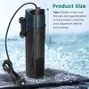 Dozont Aquarium Filter U-V for 20-75 Gallon, 200GPH Fish Filter