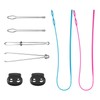 8 Pcs Drawstring Threader Tool Set, Plastic & Metal Drawstring