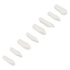 28Pcs Removable Teeth Piece Durable Plastic Removable Design False Teeth