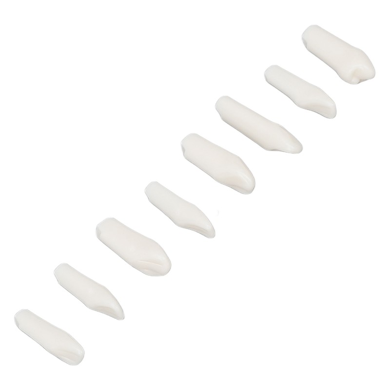 28Pcs Removable Teeth Piece Durable Plastic Removable Design False Teeth