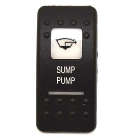 Chaparral Boat Rocker Switch Actuator | Sump Pump Black/White