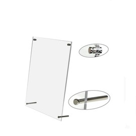 Modern Acrylic Photo Frame - Desktop/Free Standing (8x10)