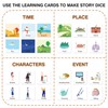 Boczif Pocket Story Dice for Kids Playing Game Dice Cubes