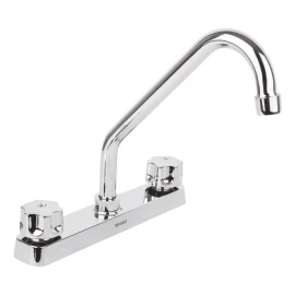 Foset Kit Mezcladora Fregadero ( Llave Angular + Manguera )