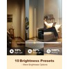 TACAHE Minimalist Corner Floor Lamp - 2700K-6500K Dimmable LED Night