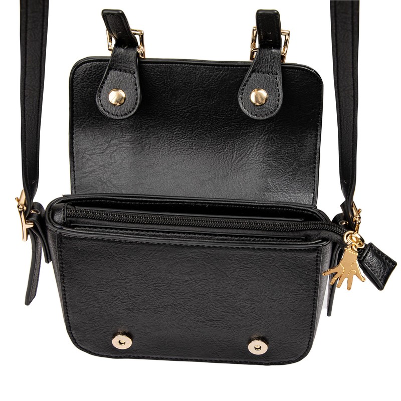 Cinereplicas Mercredi - Sac bandouillère - Licence Officielle, black