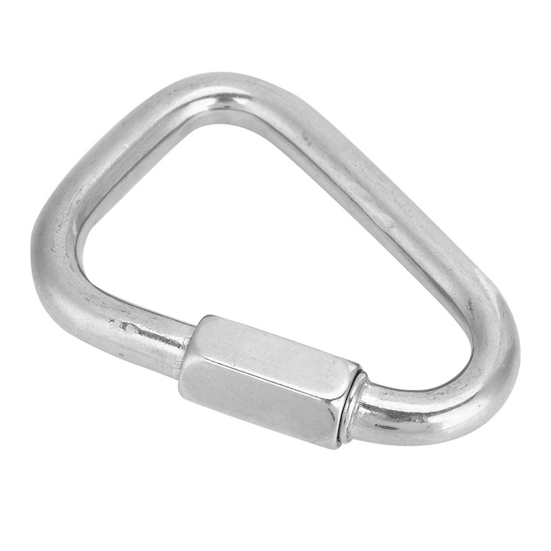 Durable Safe Quickdraw Carabiner Outdoor Stainless Steel Mellon Locks for