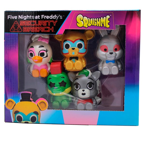 Just Toys LLC Five Nights at Freddy's Security Breach SquishMe Collector's Box