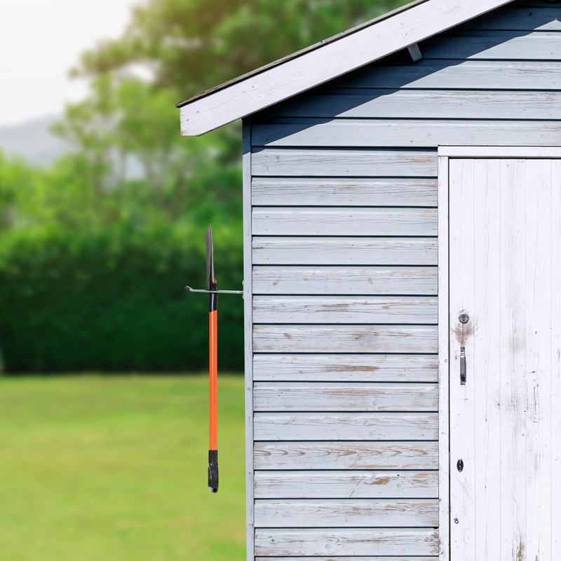 Relaxdays, Silver Wall Hook, 24 cm Long, Double Hook Wall,