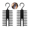 ZSMJAER Tie Holder, Adjustable Tie Holder, 20 Hooks, Does Not