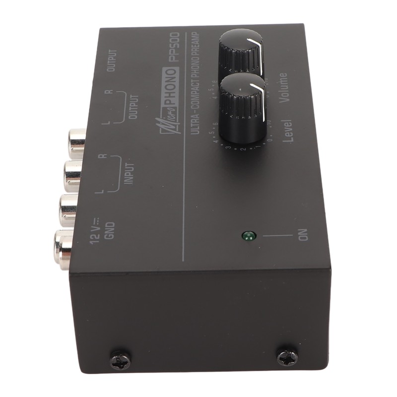 Phono Turntable Preamp Ultra Low Noise Independent Volume Control Phono