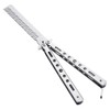 ZIBUYU® Butterfly Comb Professional Training Comb Stainless Steel Folding Practice