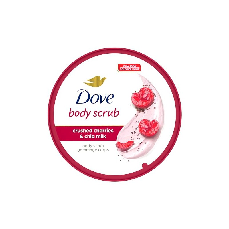 Dove Exfoliating Body Polish Crushed Cherries & Chia Milk Skin