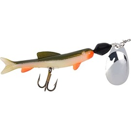 Big Rock Sports Wordens Spin-E-Miny Lure, 1/8-Ounce, Black