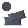 Exklusiv-heimtextil Jersey cushion cover, economy set of 2, with zippers,