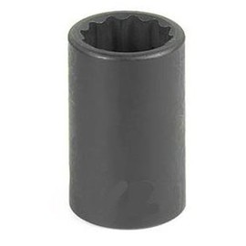 Grey Pneumatic (1112M) 3/8" Drive x 12mm 12-Point Standard Socket