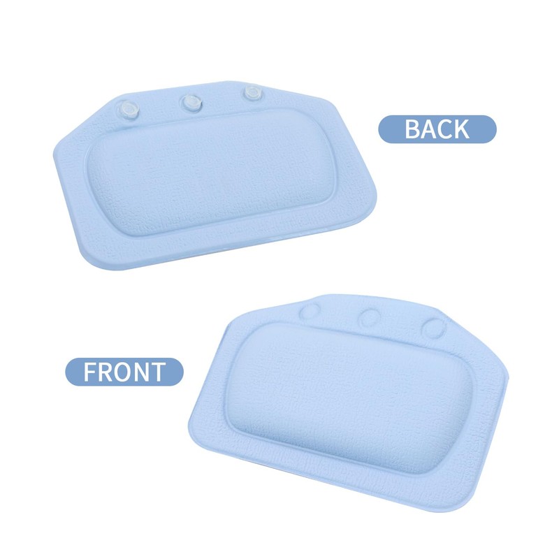 Bath Pillow Bath Spa Pillow Bath Pillow with Non-Slip Suction