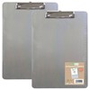 A4 Low Profile Aluminium Clipboard Metal Clip and Dimensions 2