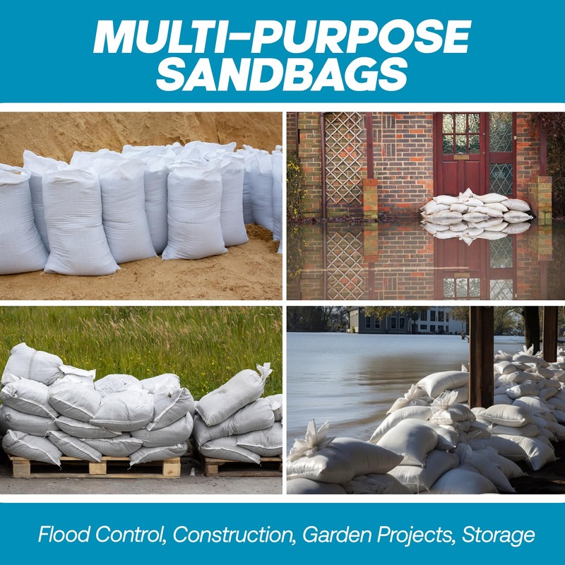 Sand bags with Ties 14" x 26" (Pack of 100)