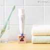 RSYHVG Toothpaste juicer, rolling tube extruder toothpaste holder holder with